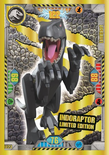 Lego jurassic world carta le23 - jurassic,